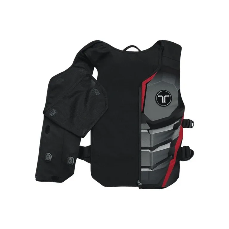 bHaptics TactSuit Air Onyx 1,12 kg haptikavest VR-i ja PC jaoks, 16 mootorit, Bluetooth, 55 cm pikk, must