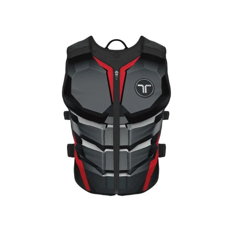 bHaptics TactSuit Air Onyx 1,12 kg haptikavest VR-i ja PC jaoks, 16 mootorit, Bluetooth, 55 cm pikk, must