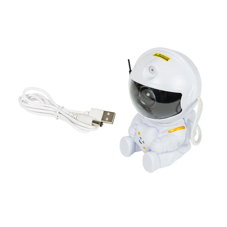 BLOW 44-278# valge 5 W LED värvimuutev astronaut projektor-öövalgusti, 8,7 cm, puldiga – 3