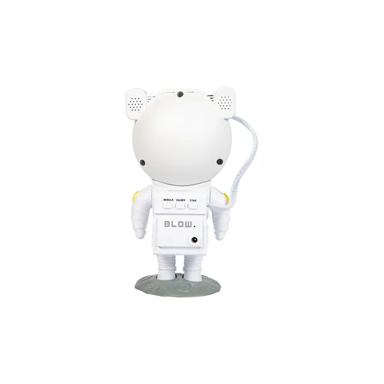 BLOW 79-720 12 × 11,8 × 22,8 cm valge LED multivärviline astronaut-projektsioonöölamp kaugjuhtimisega
