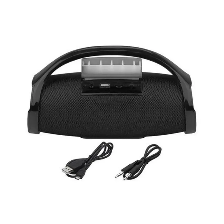 BLOW BT470 237x131x95 mm must kaasaskantav stereokõlar, Bluetooth 4.2, FM-raadio, SD-mälukaardipesa, 1200 mAh aku, kandekäepidemega