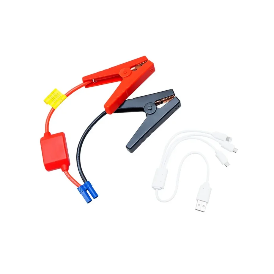 BLOW JS-15 30000mAh must käivitusabi akupank 12V, 600A/1000A, LED-taskulamp, autolaadija ja juhtmetega – 2