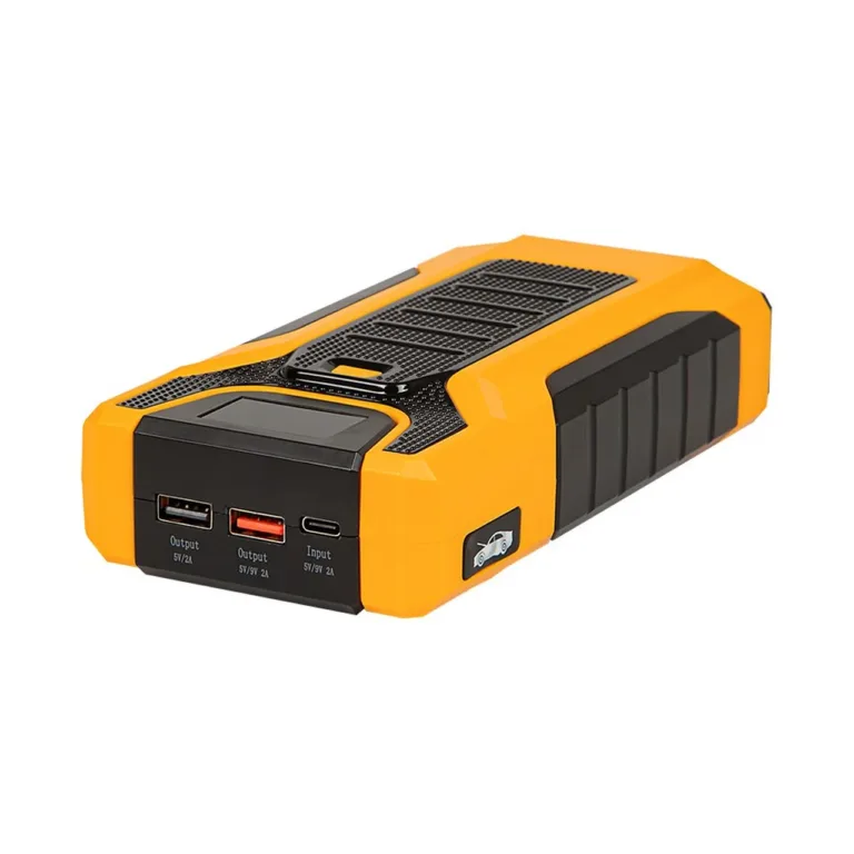 BLOW JS-15 30000mAh must käivitusabi akupank 12V, 600A/1000A, LED-taskulamp, autolaadija ja juhtmetega