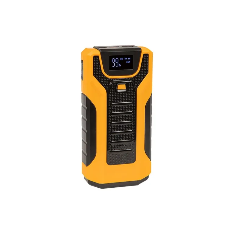 BLOW JS-15 30000mAh must käivitusabi akupank 12V, 600A/1000A, LED-taskulamp, autolaadija ja juhtmetega