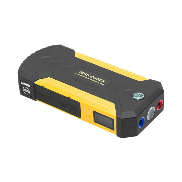 BLOW JS-19 16800mAh must käivitusabi ja akupank autodele, LED-taskulambi ja autolaadijaga