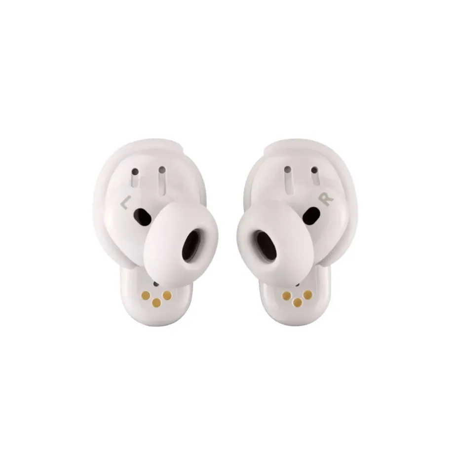 Bose QuietComfort Ultra 5.3 Bluetooth IPX4 mustad juhtmevabad in-ear kõrvaklapid laadimiskarbi ja mikrofoniga (mudel 882826-0020), 6+24 h aku kestus – 6