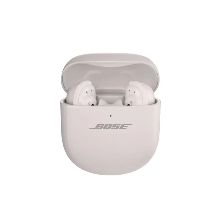 Bose QuietComfort Ultra 5.3 Bluetooth IPX4 mustad juhtmevabad in-ear kõrvaklapid laadimiskarbi ja mikrofoniga (mudel 882826-0020), 6+24 h aku kestus