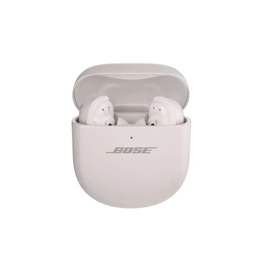 Bose QuietComfort Ultra 5.3 Bluetooth IPX4 mustad juhtmevabad in-ear kõrvaklapid laadimiskarbi ja mikrofoniga (mudel 882826-0020), 6+24 h aku kestus – 8