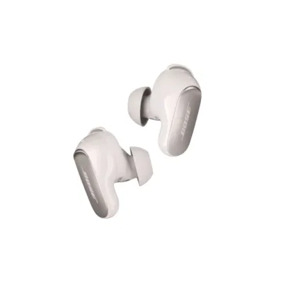 Bose QuietComfort Ultra 5.3 Bluetooth IPX4 mustad juhtmevabad in-ear kõrvaklapid laadimiskarbi ja mikrofoniga (mudel 882826-0020), 6+24 h aku kestus