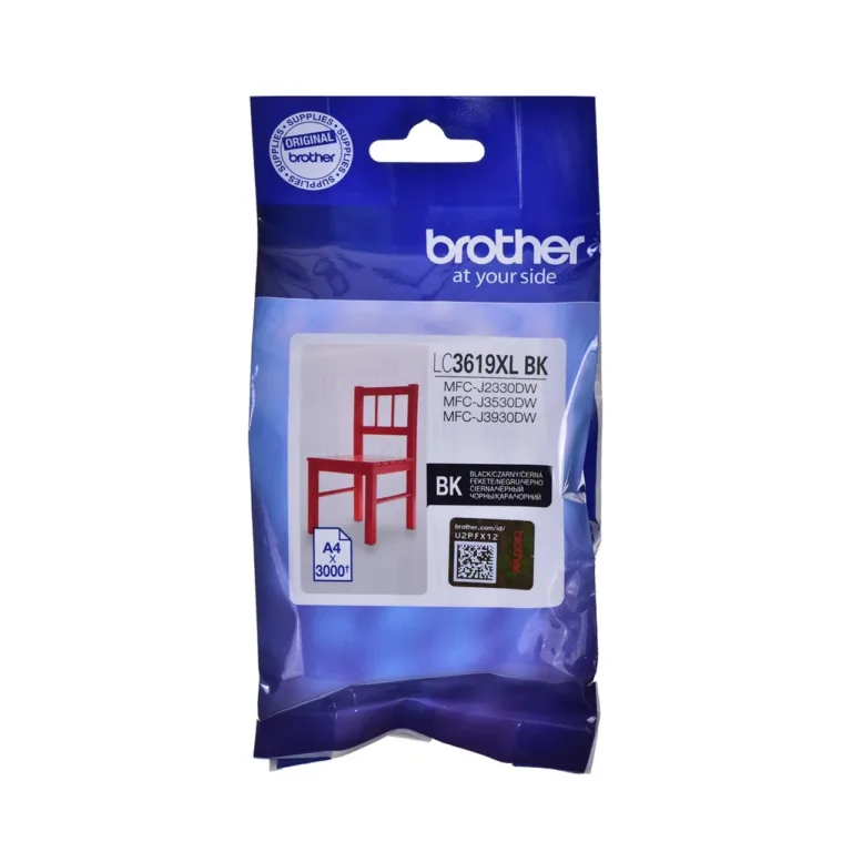 Brother LC-3619XLBK originaal must tindikassett 3000 lehele MFC-J2330DW/J2730DW/J3530DW/J3930DW printeritele