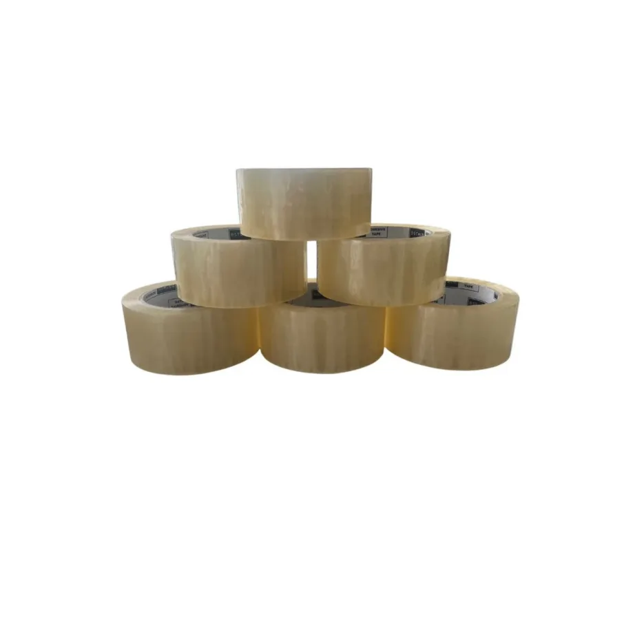 BSTech BESTPAK 48 mm x 60 m läbipaistev akrüülliimiga pakketeip vaikseks lahtikerimiseks