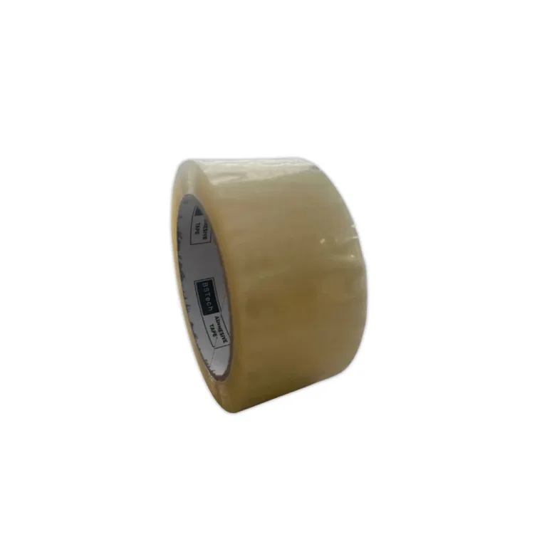 BSTech BESTPAK 48 mm x 60 m läbipaistev akrüülliimiga pakketeip vaikseks lahtikerimiseks