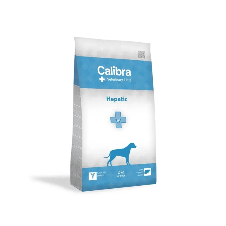 Calibra Veterinary Diets Hepatic 2 kg lõhega sojavaba kuivtoit täiskasvanud koertele maksahaiguse toetuseks
