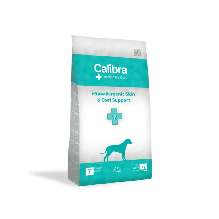 Calibra Veterinary Diets Hypoallergenic Skin & Coat Support 2 kg lõhega täissööt täiskasvanud koertele