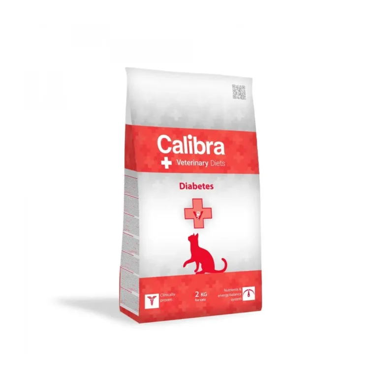 Calibra Veterinary Diets VD Cat Diabetes 2 kg kuivtoit diabeediga täiskasvanud kassile