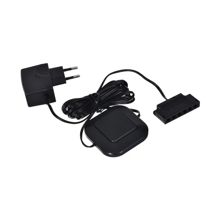 Cama MEBLE 2Led nieb 2 LED sinine pindpaigaldatav plastikust riiulivalgusti, toiteplokiga