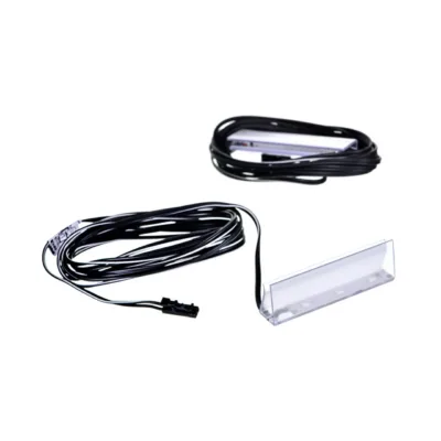 Cama MEBLE 2Led nieb 2 LED sinine pindpaigaldatav plastikust riiulivalgusti, toiteplokiga