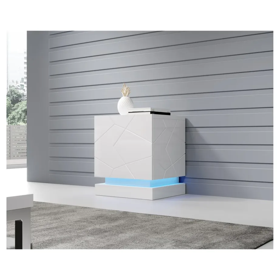 Cama MEBLE QIU SZF LED NI 2 tk sinine pinnapealne öökapivalgusti AC-toitega – 4