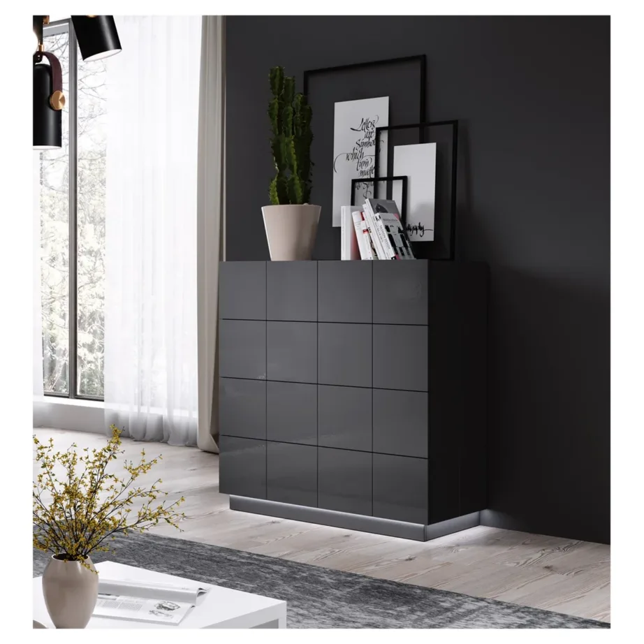 Cama MEBLE REJA 4S valge LED pinnapealne valgusti kummutile, 1 tk, AC toide