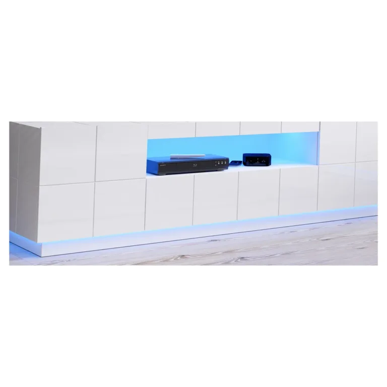 Cama MEBLE REJA LED RTV BL sinine LED-valgustus REJA TV-kapile, 1 tk, pinnapealne