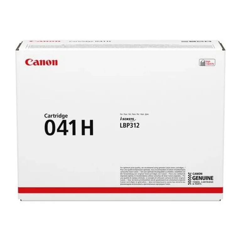 Canon CRG-041H 0453C004 originaal must toonerkassett, 20 000 lehte, i-SENSYS LBP312 laserprinterile