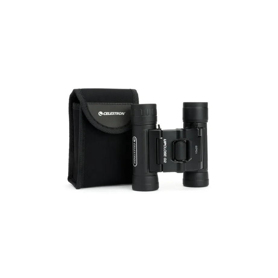 Celestron UpClose G2 10×25 BK-7 veekindel kompaktne binokkel must, Multi-Coated, kandekotiga – 5