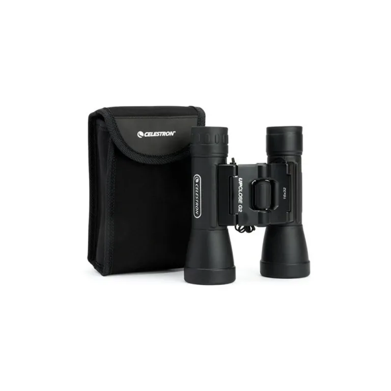 Celestron UpClose G2 16x32 BK-7 prismooga binokkel, 16x suurendus, 32 mm eesläätsega, komplektis kandekott ja puhastuslapp