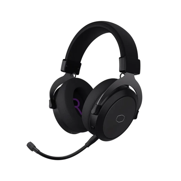 Cooler Master CH-351 must juhtmevaba ja USB-C juhtmega mänguri peakomplekt, 30 h aku, Bluetooth 5.4, eemaldatav mikrofon, binauraalne, 3 seadme mäluga