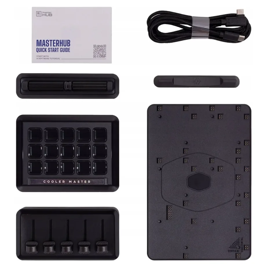 Cooler Master MasterHUB MHSK13AA00 190 × 126,5 mm must libisemisvastane stream deck – 6