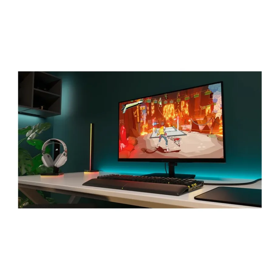 Corsair Xeneon 315QHD165 CM-9020007-PE 31,5″ Quad HD IPS 165 Hz LED mängumonitor, must, G-Sync/FreeSync, kõrguse reguleerimine - 7