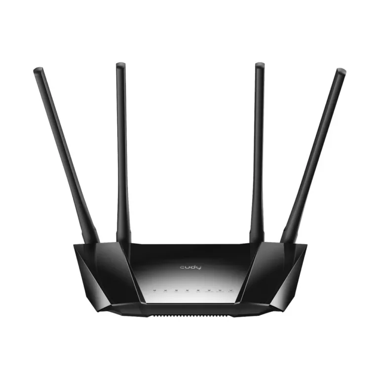 Cudy LT400_EU must 4G LTE SIM-iga Wi-Fi ruuter, 300 Mbps, 2,4 GHz, 4 RJ45-porti, välisantennid