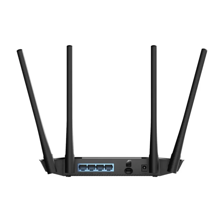 Cudy LT400_EU must 4G LTE SIM-iga Wi-Fi ruuter, 300 Mbps, 2,4 GHz, 4 RJ45-porti, välisantennid