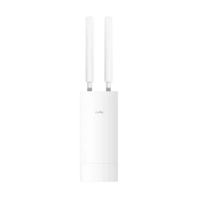 Cudy LT400 OUTDOOR_EU valge IP65 4G LTE väliruuter, 2,4 GHz Wi-Fi 300 Mbit/s, PoE, nanoSIM, Fast Ethernet, seinapaigaldatav