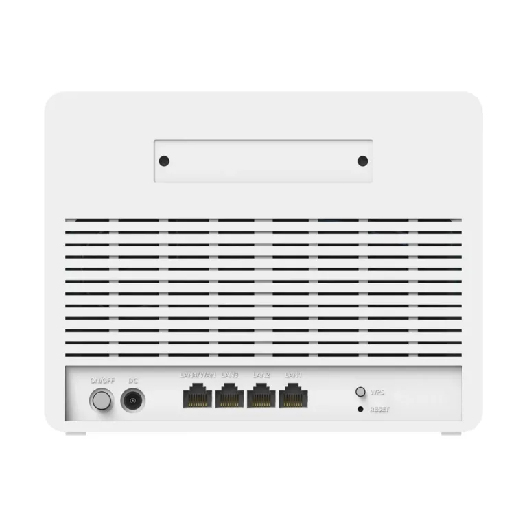 Cudy LT500E valge 4G SIM-kaardiga dual-band Wi-Fi 5 lauaarvutiruuter, 4x Fast Ethernet, SIM-pesaga, 190x50x148,8 mm