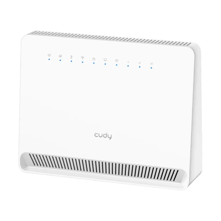 Cudy LT500E valge 4G SIM-kaardiga dual-band Wi-Fi 5 lauaarvutiruuter, 4x Fast Ethernet, SIM-pesaga, 190x50x148,8 mm