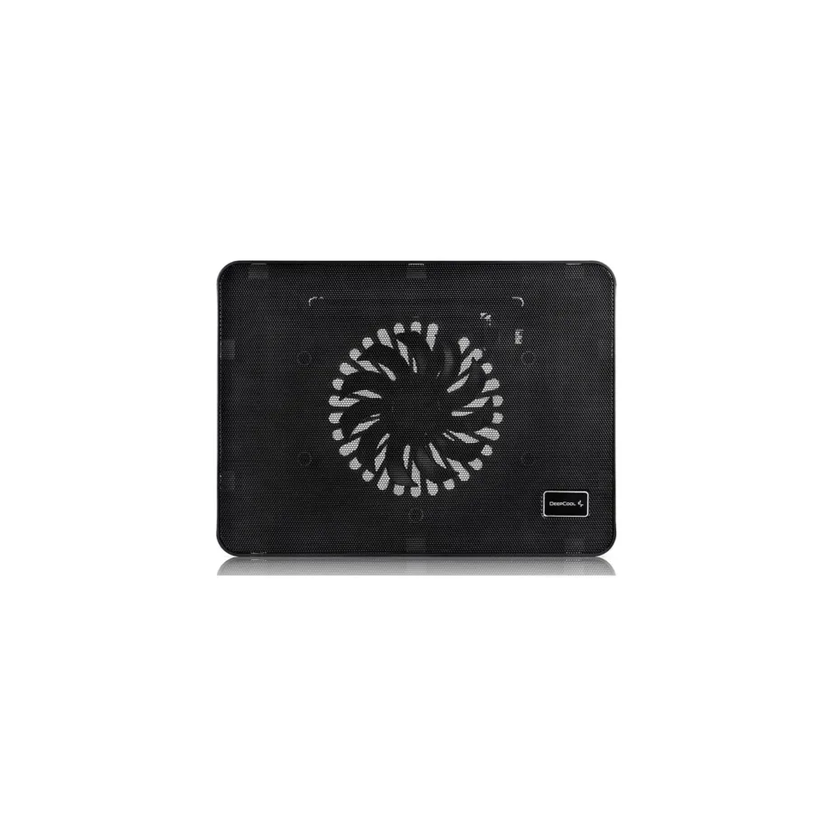 DeepCool Wind Pal Mini DP-N114L-WDMI 15,6″ sülearvuti must metallist jahutusalus USB-toitega, 14 cm ventilaatoriga, sinise LED-valgustusega – 3