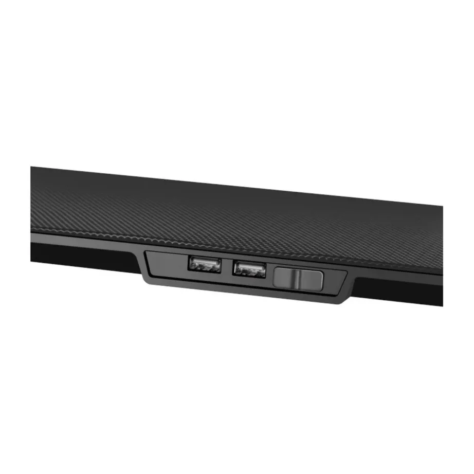 Defender NS-509 must sülearvuti jahutusalus, 15,6″, 5 ventilaatorit, 2x USB, USB-toide – 7