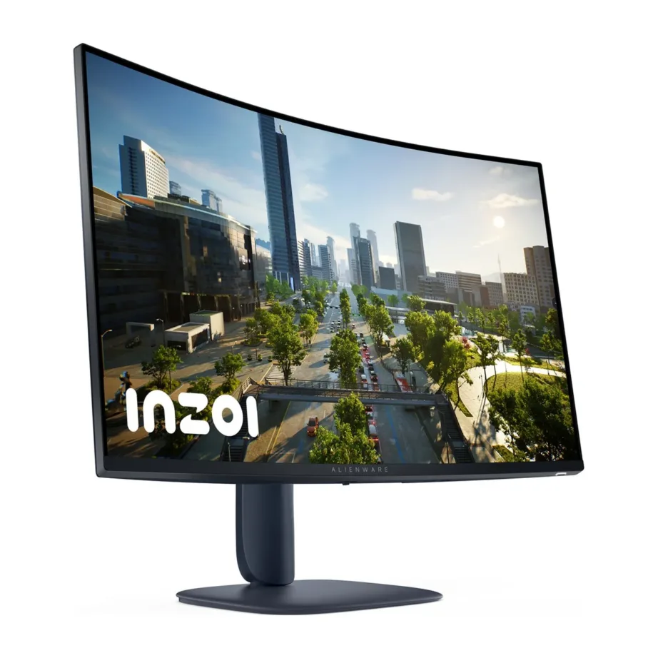 Dell Alienware AW3225DM 31,5″ kumer mängumonitor, 2560×1440 WQHD, 180 Hz, VA, DisplayHDR 400, AMD FreeSync, sinise valguse vähendusega, must/sinine – 2