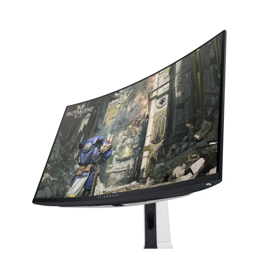Dell Alienware AW3225QF 32″ kumer QD-OLED mängumonitor 4K UHD, 240 Hz, HDR, must/valge – 11