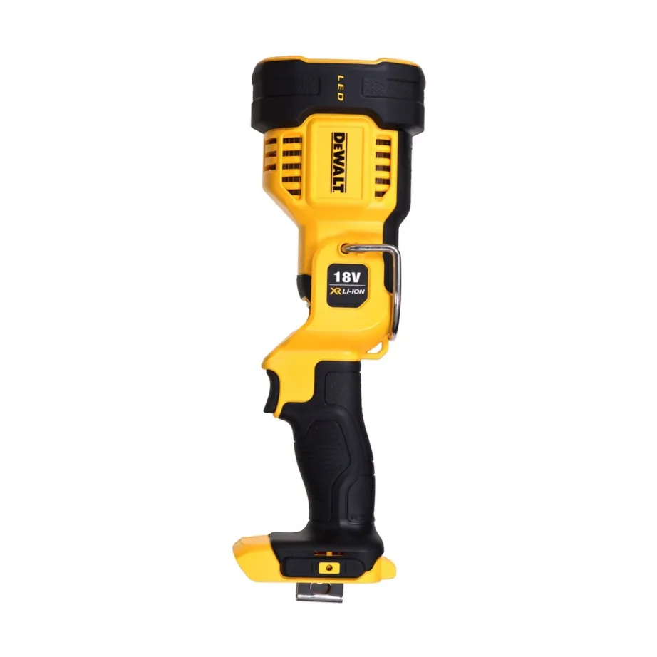 DeWalt DCL043-XJ 1000 lm LED töövalgusti, 90° pööratav pea, riputusaas, must/kollane, riputatav, aku ja laadija ei kuulu komplekti – 2