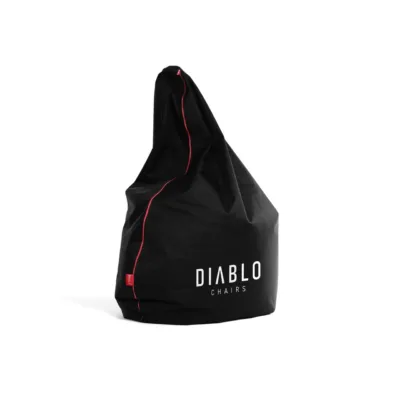 Diablo Chairs 1451 110x100x110 cm must veekindel Cordura mänguripuff