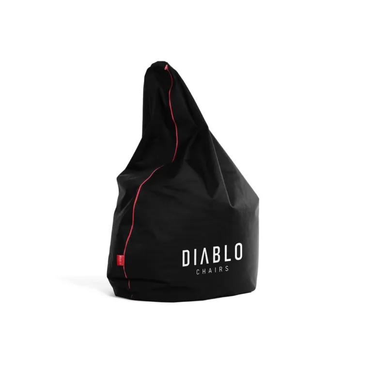 Diablo Chairs 1451 110x100x110 cm must veekindel Cordura mänguripuff