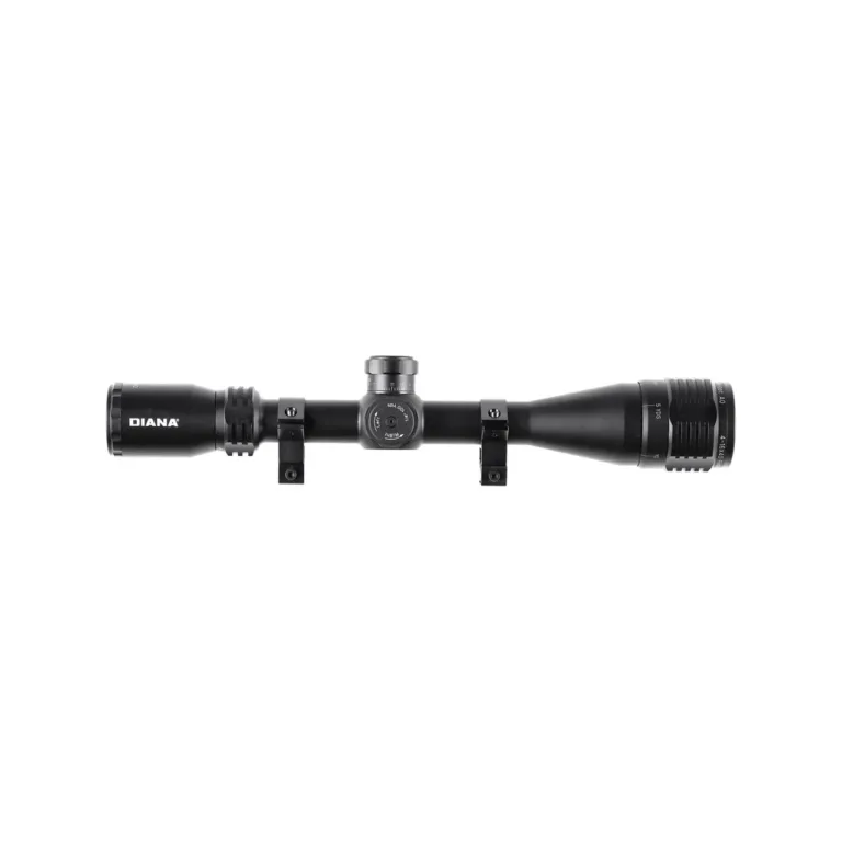 Diana 4-16x40 AO IR must 11 mm kinnitusega õhupüssi optiline sihik, Duplex-ristmärk, anodeeritud alumiinium