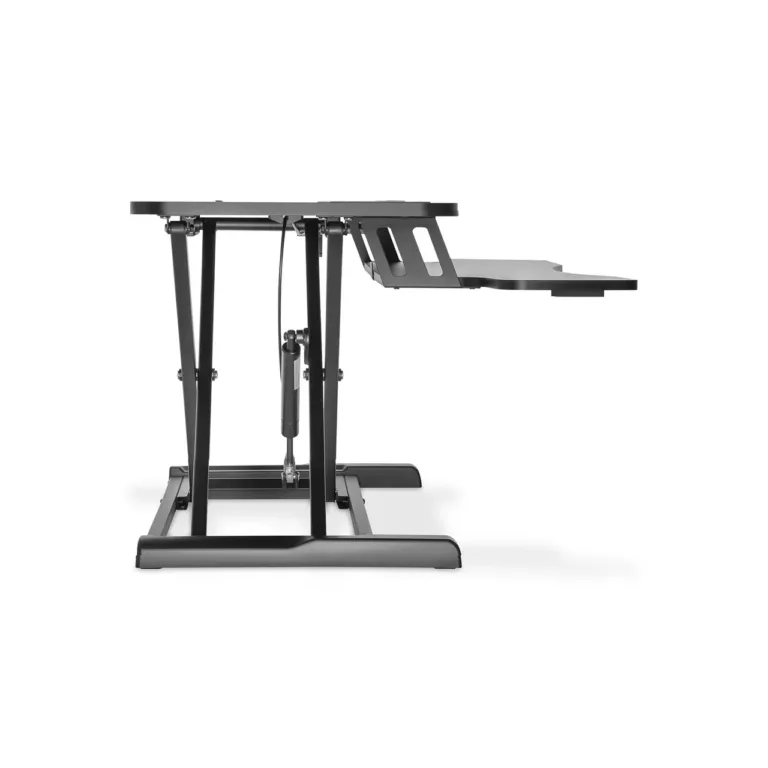 Digitus DA-90380-1 must ergonoomiline lauapealne tõsteraam, kõrguse reguleerimine
