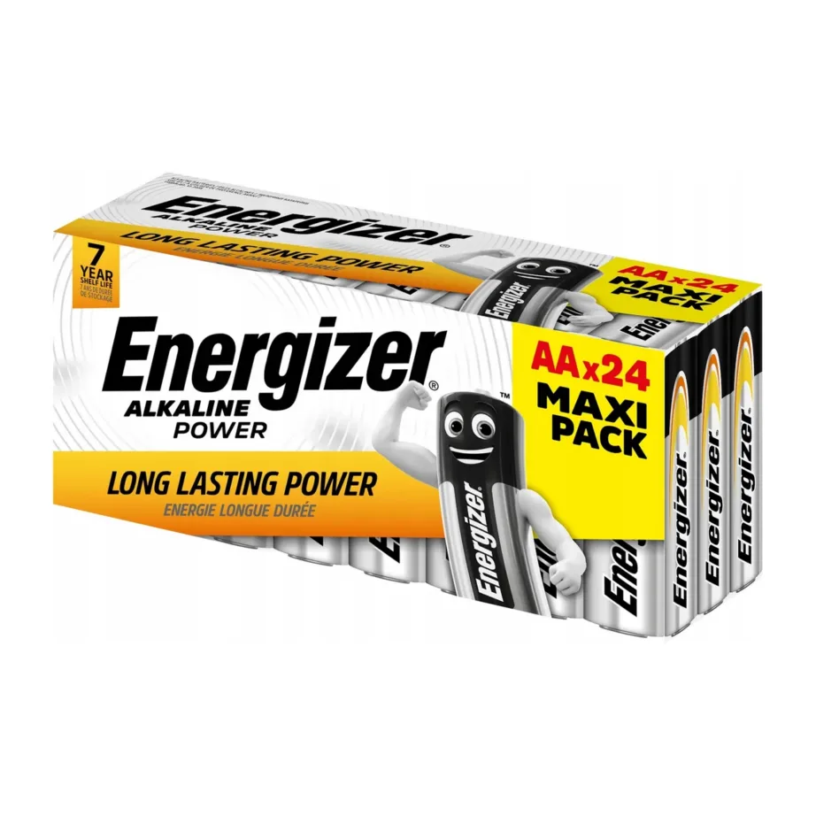 Energizer 435846 24 tk AA 1,5V aluselised ühekordsed patareid kõrge lekkekindlusega