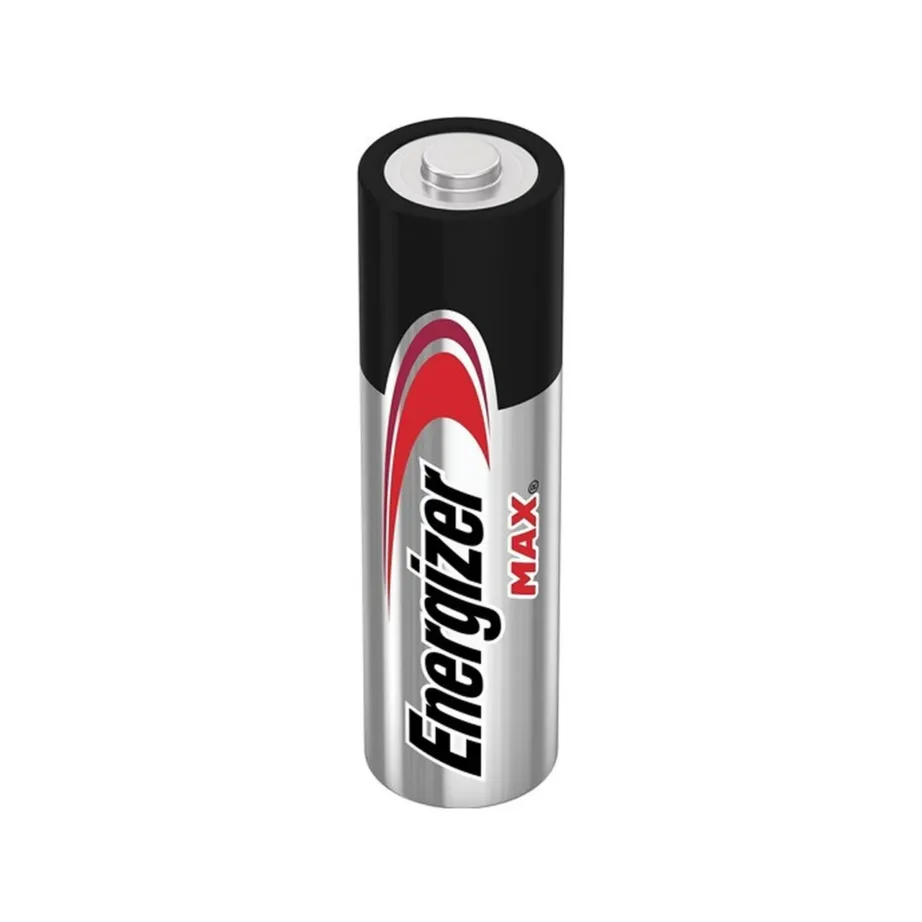 Energizer 437727 8 tk AA 1,5V leelispatareid blisterpakendis, hõbedased/mustad, kuni 10 a säilivusaeg