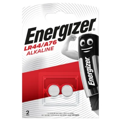 Energizer 997729 SR44/LR44 1,5V 150 mAh hõbedased leelispatareid, 2 tk blisterpakendis