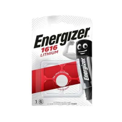 Energizer CR1616 3V liitium mündipatarei, 16x1,6 mm, 1 tk