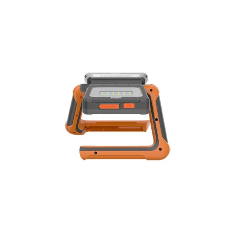 Energizer Hardcase Pro 1100 lm laetav LED-taskulamp USB, IPX4, põrutuskindel, Li-Ion aku, must/hall/oranž, 2 režiimi
