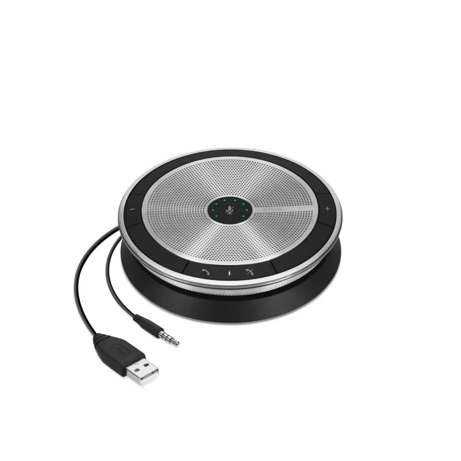 EPOS EXPAND 20 ML USB juhtmega hõbe-must konverentsikõlar 110x110x30 mm, 20 tundi kõneaega, Mac/Windows tugi – 6